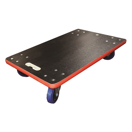 PB31C - Timber dolly 450 kg with 600 x 300 mm non-marking rubber swivel casters