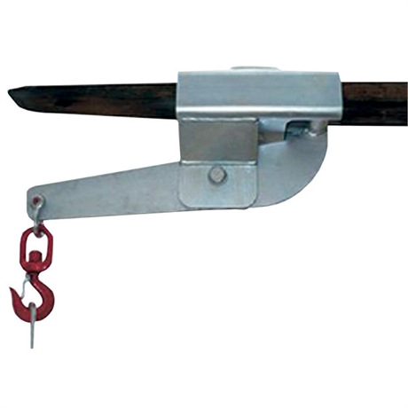 Galvanized forklift hoisting hook 1500 and 3000 kg