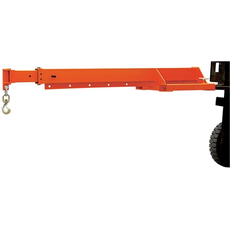 Extendable forklift jib 3000 kg