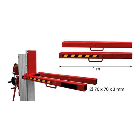 ME-R12 - 1 m Fork Extensions for ME-R