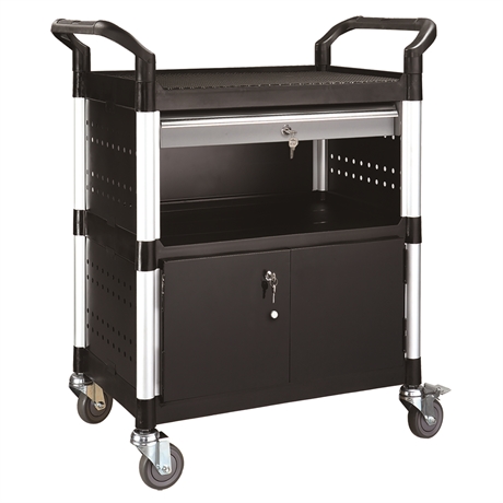 S4T - Shelf trolley with drawer 250 kg / 1 drawer / 1