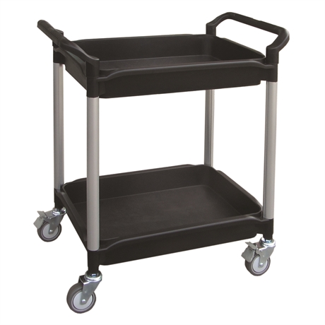 SR2 - Multi-function shelf trolley 250 kg 2 shelves with lip