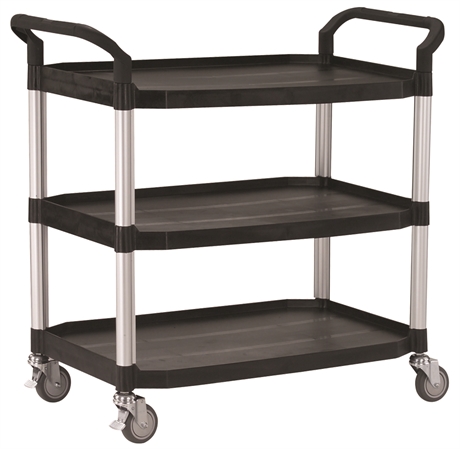 S3L - Multi-function shelf trolley 250 kg 3 large shelves