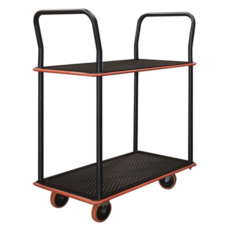 SED2 - Standard shelf trolley 120 kg / 2 shelves