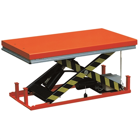 HW1002/380V - Electric lift table 1000 kg platform dimensions 1600 x 1000 mm