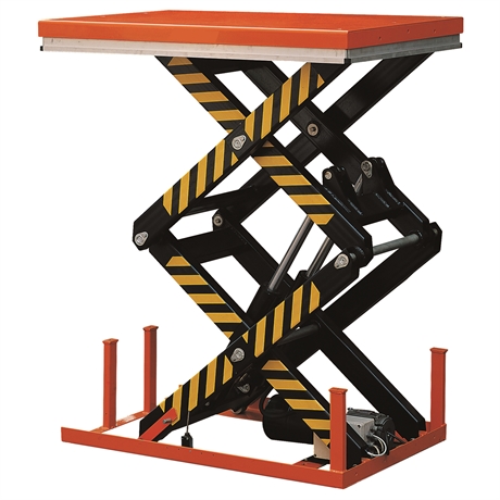 HD1000/380V - Electric double scissors lift table 1000 kg