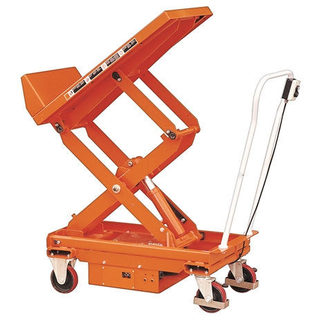 TS40 - Electric tilting scissor lift table 400 kg