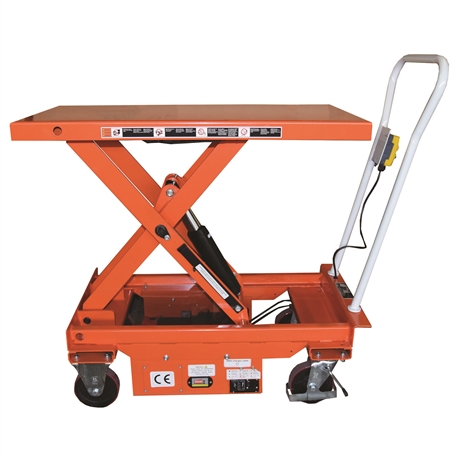 ES100L - Semi electric scissor lift table 1000 kg dimensions 1200 x 800 mm