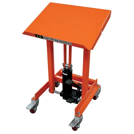 Tilting work table 150 kg