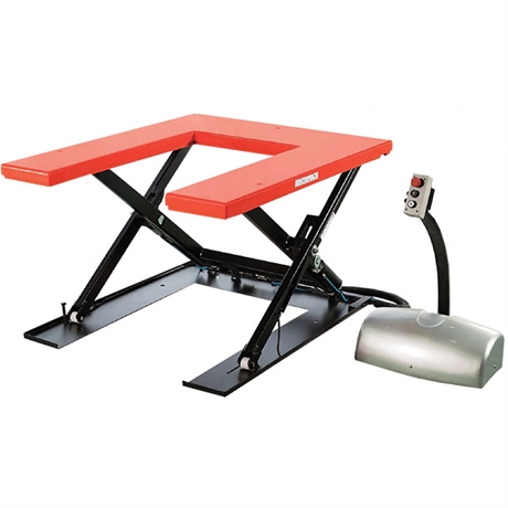 U-shaped budget electric lift table 1000 kg