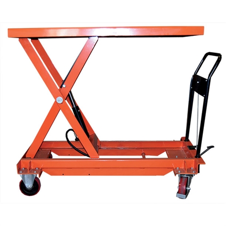 Oversized platform manual lift table 500 and 1000 kg