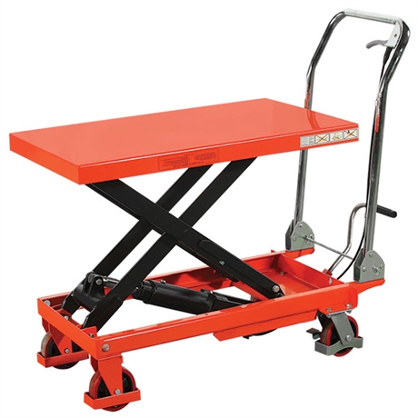 Budget manual lift table 150 to 500 kg