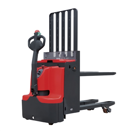 Ergonomic trans-stacker with additional lift 2000 kg