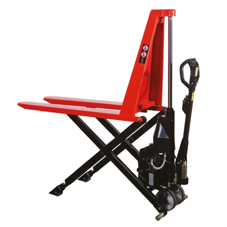 HB1068EN - Electric scissor lift pallet truck 1000 kg 680 mm wide