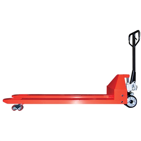 Extra-long manual pallet truck 3500 kg