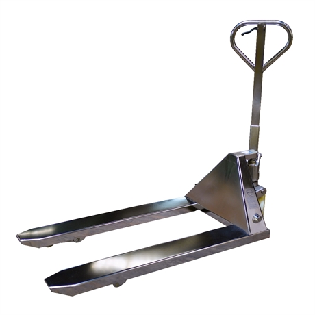 HPESE25S316L - 316 stainless steel premium manual pallet truck 2500 kg
