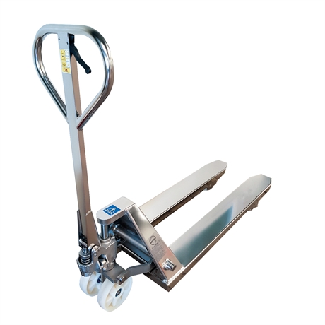 HPESE25S304 - 304 stainless steel premium manual pallet truck 2500 kg