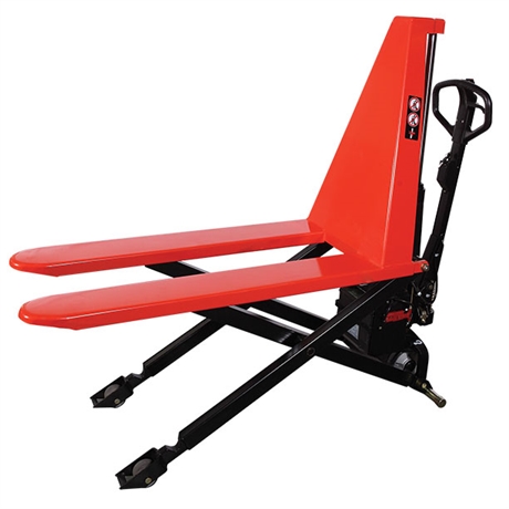 Electric scissor lift pallet truck 1000 kg