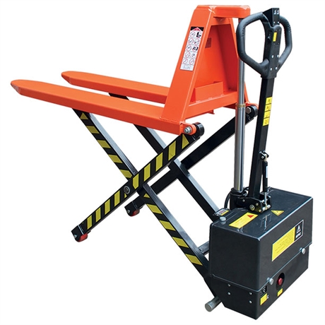 Electric scissor lift pallet truck 1000 and 1500 kg