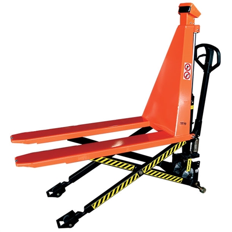 Scissor lift weighing scale pallet truck 1000 kg