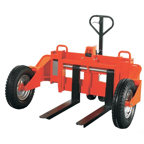 Rough-terrain manual pallet truck 1200 kg