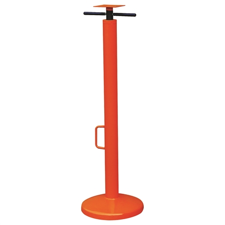 TJ70 - Trailer stabilizing jack 22700 kg  support plate 125 x 125 mm