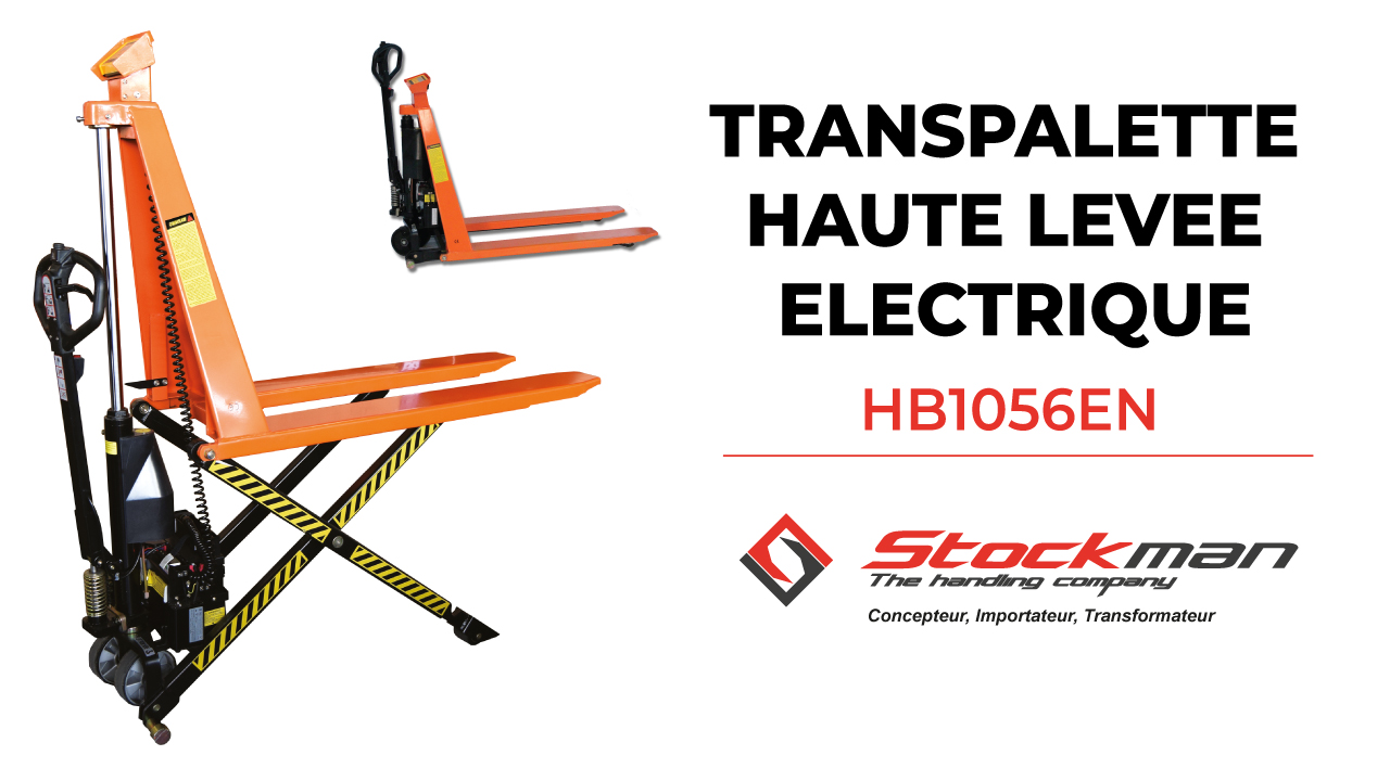 The HB1056EN electric scissor lifht pallet truck