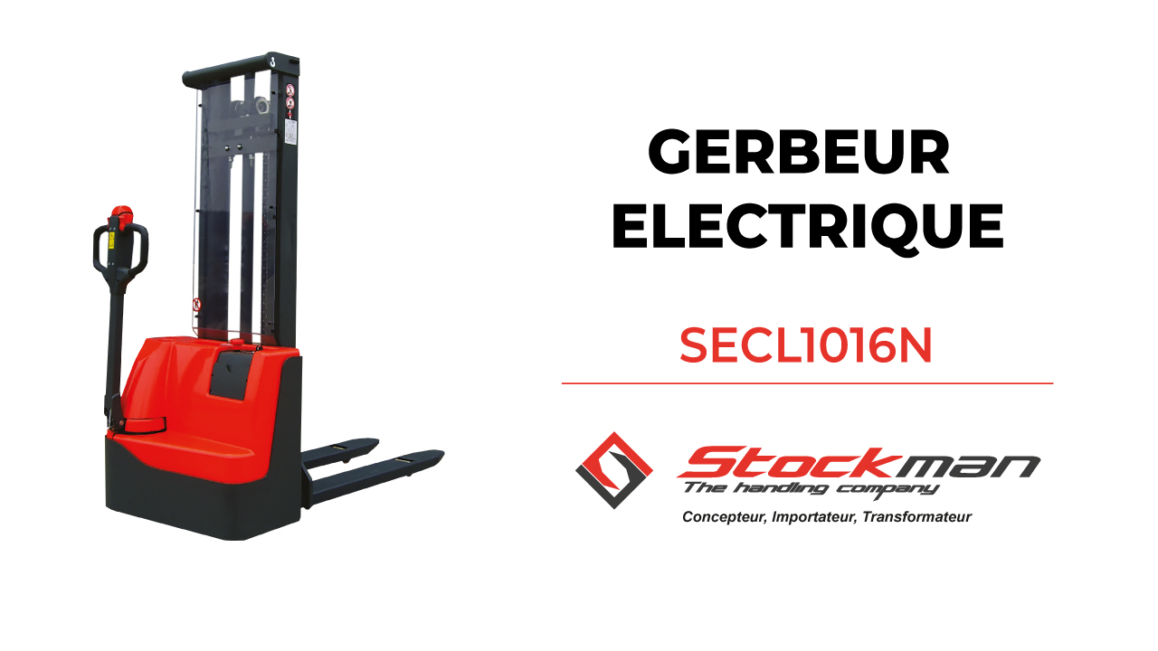 The SECL1016N electric stacker