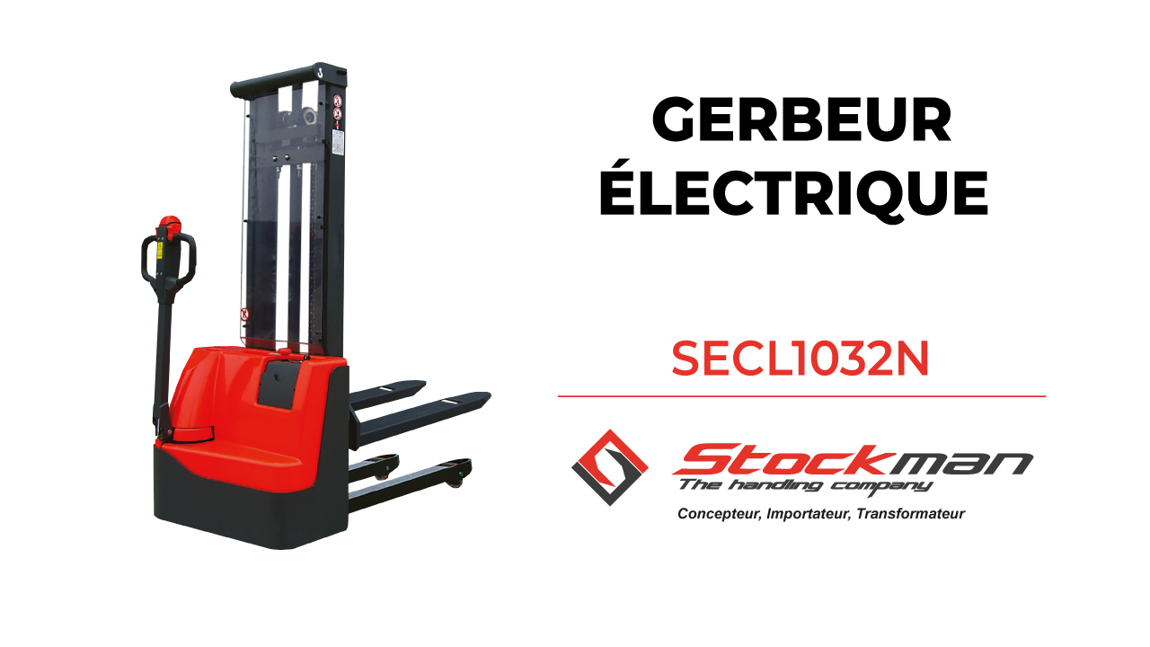 The SECL1032N electric stacker