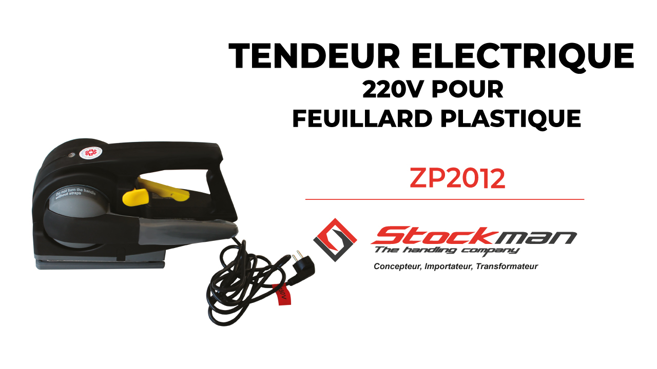 The ZP2012: a 220V electric tensioner for plastic strap
