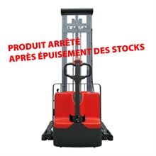 Gerbeur électrique longerons encadrants 1000 kg - 