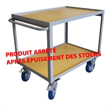Servante d’atelier plateau bois 300 et 500 kg - 