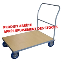 Chariot plateau bois 500 kg - 