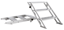 Adjustable ladder height: minimum 285 mm and maximum 655 mm width 730 mm - 