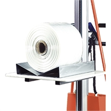 V-shaped reel holder for E250 semi-electric work positioner stacker - 