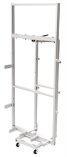Door manipulator measuring 712 x 407 x 1698 mm minimum and 1200 x 150 x 2300 mm maximum - 