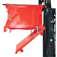 Hinged bottom skip 500 to 1100 liters - 