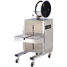 Semi-automatic side-seal stainless steel strapping machine - 