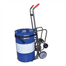 Steel drum trolley with tilting assistance 500 kg - 