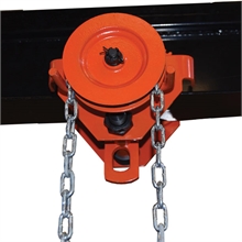 Manual hoist trolley 500 to 10000 kg - 