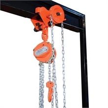 Manual hoist trolley 500 to 10000 kg - 