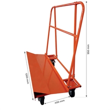 Board trolley 500 kg - 