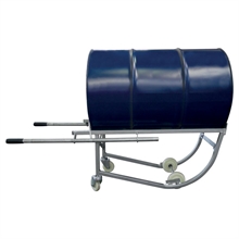 Galvanized rotating drum cart 300 kg - 