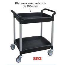 Multi-function shelf trolley 250 kg and 180 kg - 