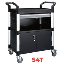 Shelf trolley with drawer 250 kg - 