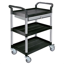 Shelf trolley with drawer 250 kg - 