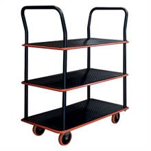 Standard shelf trolley 120 kg 2 or 3 shelves - 