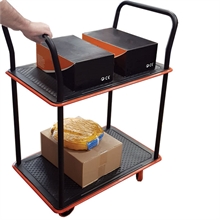 Standard shelf trolley 120 kg 2 or 3 shelves - 