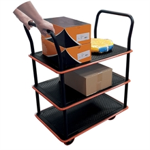 Standard shelf trolley 120 kg 2 or 3 shelves - 