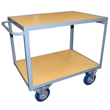 Workshop trolley with wooden platforms 300 and 500 kg - 